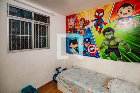 Quarto de apartamento à venda com 2 quartos, 83m² em Santa Monica, Belo Horizonte