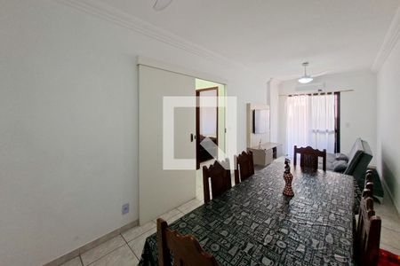 Sala de apartamento para alugar com 1 quarto, 64m² em Canto do Forte, Praia Grande