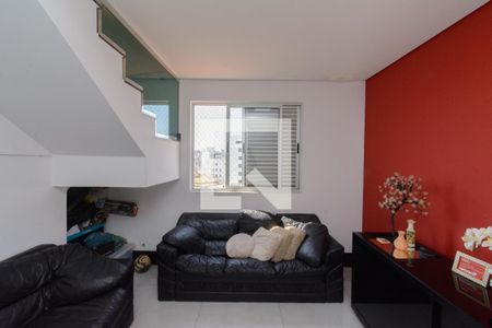 Sala de apartamento à venda com 3 quartos, 160m² em Inconfidentes, Contagem