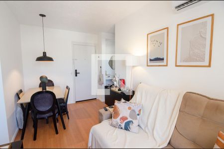 Sala de apartamento à venda com 1 quarto, 34m² em Riachuelo, Rio de Janeiro