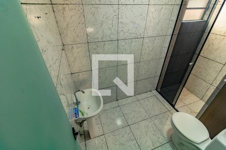 Banheiro da Suíte de casa para alugar com 1 quarto, 60m² em Vila Monte Alegre, São Paulo