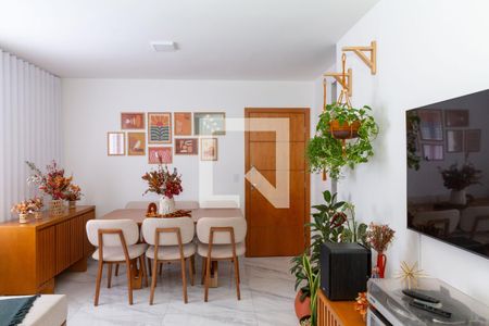 Sala de apartamento à venda com 2 quartos, 60m² em Salgado Filho, Belo Horizonte