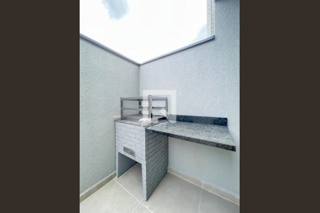 Varanda Gourmet de casa de condomínio à venda com 2 quartos, 68m² em Vila Osasco, Osasco