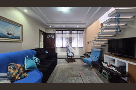 Sala de casa à venda com 3 quartos, 180m² em Jardim Jamaica, Santo André