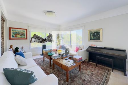 Sala de casa de condomínio para alugar com 4 quartos, 550m² em Quinta das Flores, São José dos Campos