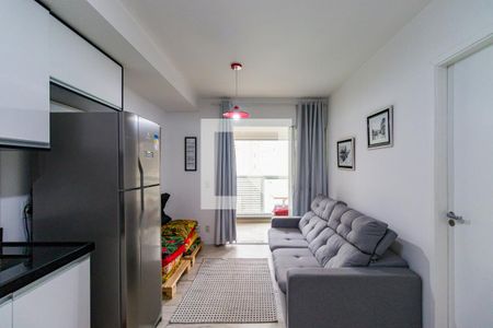 Sala/Cozinha de apartamento para alugar com 1 quarto, 40m² em Panamby, São Paulo