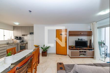 Sala de apartamento à venda com 3 quartos, 160m² em João Pinheiro, Belo Horizonte