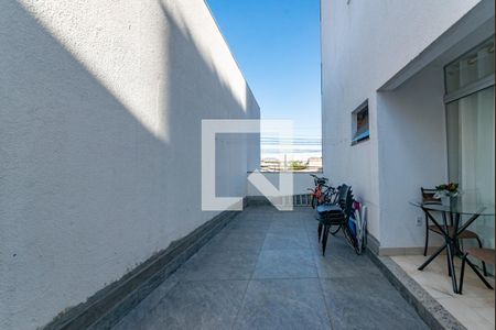 Varanda da Sala de apartamento à venda com 3 quartos, 160m² em João Pinheiro, Belo Horizonte