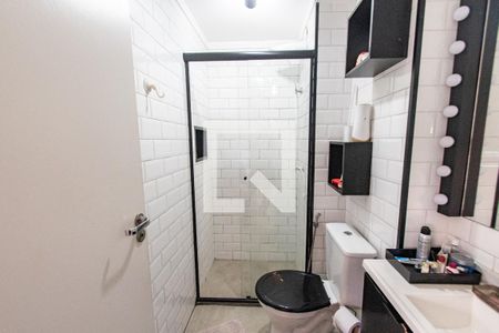 Banheiro de kitnet/studio para alugar com 1 quarto, 24m² em Sé, São Paulo