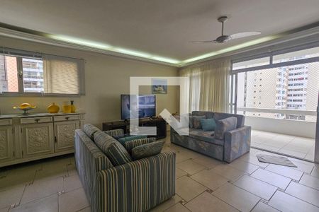 Sala de apartamento para alugar com 3 quartos, 169m² em Centro, Guarujá