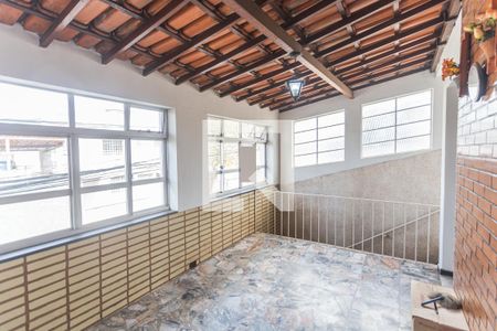Varanda da Sala de casa à venda com 3 quartos, 400m² em Santo Andre, Belo Horizonte
