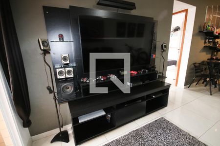 Sala de apartamento para alugar com 2 quartos, 73m² em Aviação, Praia Grande