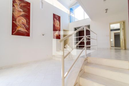 Sala de casa de condomínio para alugar com 5 quartos, 412m² em Residencial Barão do Café, Campinas