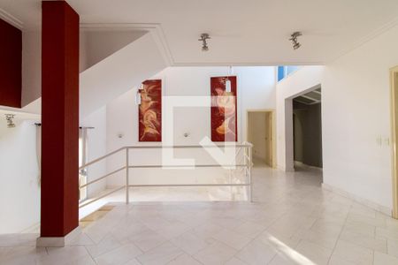 Sala de casa de condomínio para alugar com 5 quartos, 412m² em Residencial Barão do Café, Campinas