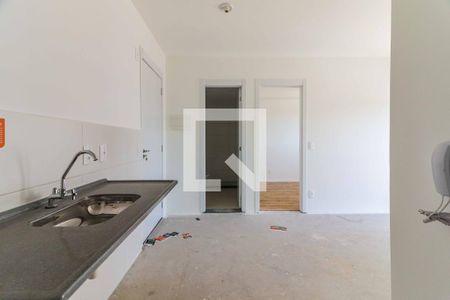 Cozinha e Área de Serviço de kitnet/studio à venda com 2 quartos, 37m² em Vila Butantã, São Paulo