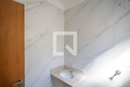 Banheiro da Suíte 1 de casa de condomínio à venda com 2 quartos, 52m² em Vila Constança, São Paulo