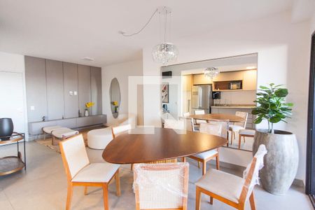 Sala de apartamento para alugar com 3 quartos, 105m² em Jardim Sul, Uberlândia