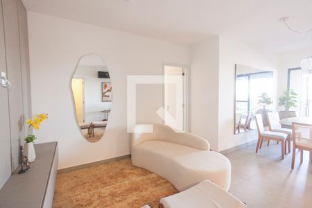 Sala de apartamento para alugar com 3 quartos, 105m² em Jardim Sul, Uberlândia