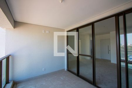 Varanda gourmet de apartamento à venda com 3 quartos, 117m² em Vila Assunção, Santo André