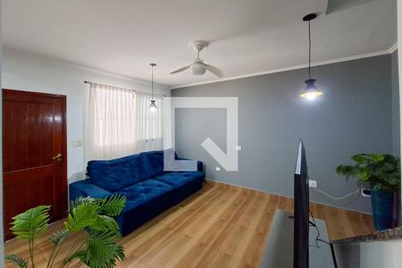 Sala de casa para alugar com 3 quartos, 200m² em Quietude, Praia Grande