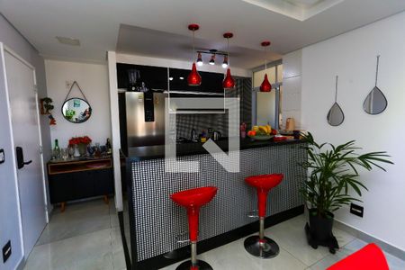 Sala de apartamento à venda com 2 quartos, 77m² em Jardim Bom Tempo, Taboão da Serra