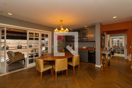 Sala de Jantar de casa à venda com 3 quartos, 298m² em Vila Tramontano, São Paulo