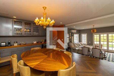 Sala de Jantar de casa à venda com 3 quartos, 298m² em Vila Tramontano, São Paulo