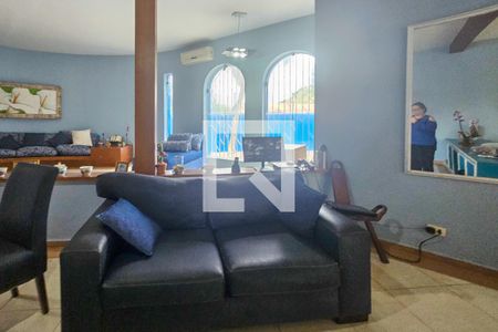 Sala de casa para alugar com 7 quartos, 720m² em Jardim Guaiuba, Guarujá