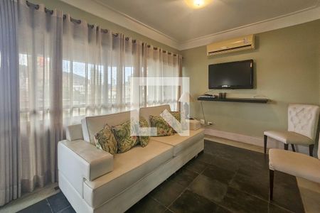 Sala de apartamento para alugar com 3 quartos, 150m² em Tortuga, Guarujá