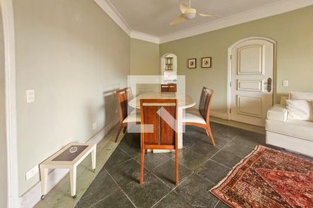 Sala de apartamento para alugar com 3 quartos, 150m² em Tortuga, Guarujá