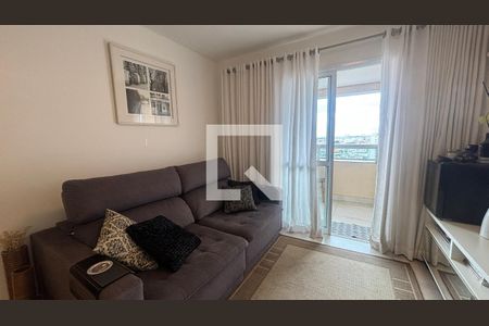 Sala de apartamento à venda com 2 quartos, 78m² em Campestre, Santo André