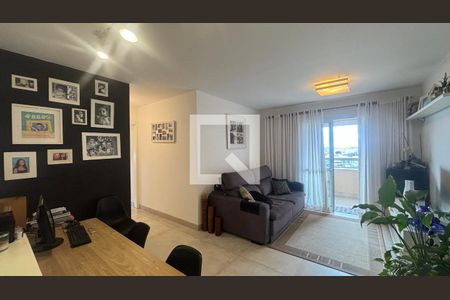 Sala de apartamento à venda com 2 quartos, 78m² em Campestre, Santo André