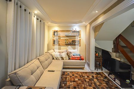 Sala de casa de condomínio à venda com 2 quartos, 112m² em Demarchi, São Bernardo do Campo