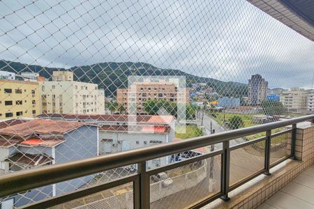 varanda de apartamento para alugar com 3 quartos, 110m² em Jardim Tres Marias, Guarujá