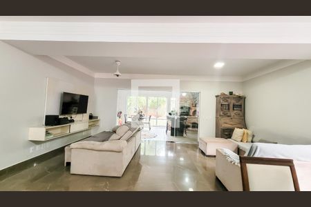 Sala de casa de condomínio à venda com 4 quartos, 178m² em Barão Geraldo, Campinas