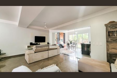 Sala de casa de condomínio à venda com 4 quartos, 178m² em Barão Geraldo, Campinas