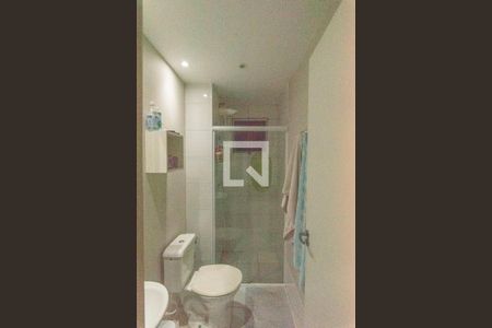 Banheiro da Suíte de apartamento à venda com 2 quartos, 60m² em Parque Fazendinha, Campinas