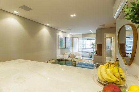 Sala de apartamento à venda com 2 quartos, 68m² em Itaim Bibi, São Paulo