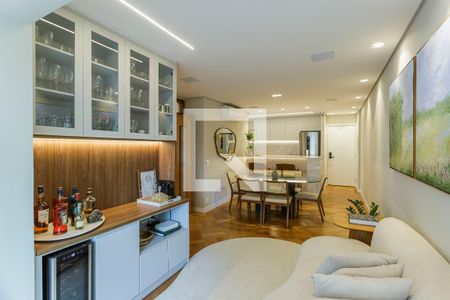 Sala de apartamento à venda com 2 quartos, 68m² em Itaim Bibi, São Paulo