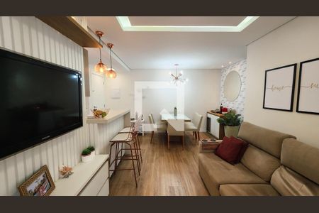 Sala de apartamento à venda com 2 quartos, 66m² em Jardim Guanabara, Jundiaí