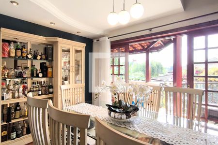 Sala de Jantar de casa de condomínio à venda com 4 quartos, 311m² em Parque Portal do Paraiso, Jundiaí