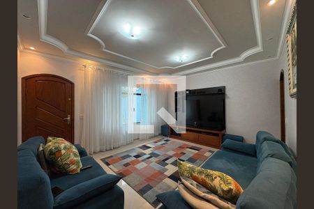 Sala de casa à venda com 3 quartos, 260m² em Vila Guaraciaba, Santo André