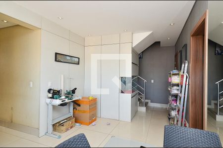 Sala de apartamento para alugar com 4 quartos, 180m² em Santa Cruz, Belo Horizonte