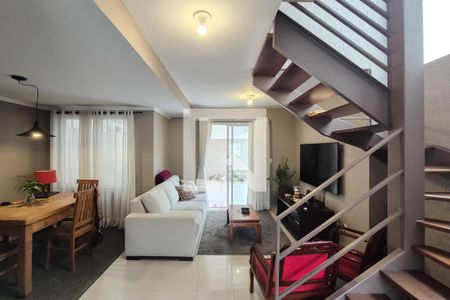 Sala de casa de condomínio à venda com 3 quartos, 244m² em Vila Sao Leopoldo, São Bernardo do Campo