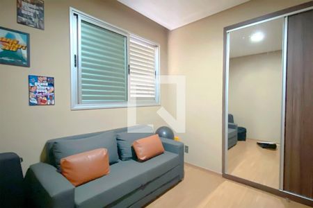 Quarto 1 de apartamento à venda com 3 quartos, 88m² em Grajaú, Belo Horizonte