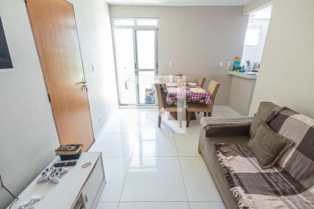 Sala de apartamento à venda com 3 quartos, 75m² em Xodó Marize, Belo Horizonte