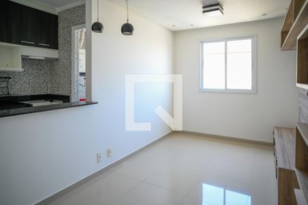 Sala de apartamento à venda com 2 quartos, 46m² em Vila Caraguata, São Paulo