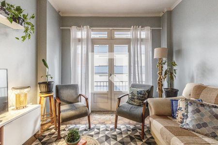 Sala de apartamento à venda com 3 quartos, 115m² em Bom Fim, Porto Alegre