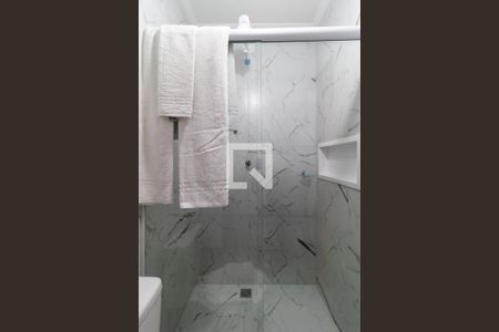 Banheiro de apartamento para alugar com 1 quarto, 45m² em Luz, São Paulo