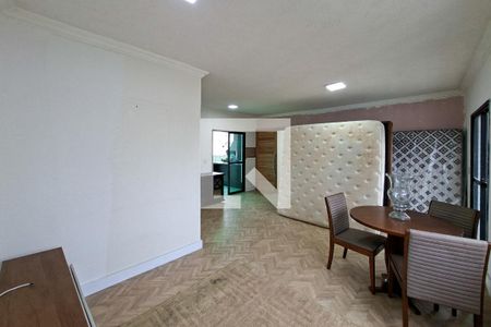 Sala de apartamento para alugar com 4 quartos, 158m² em Canto do Forte, Praia Grande